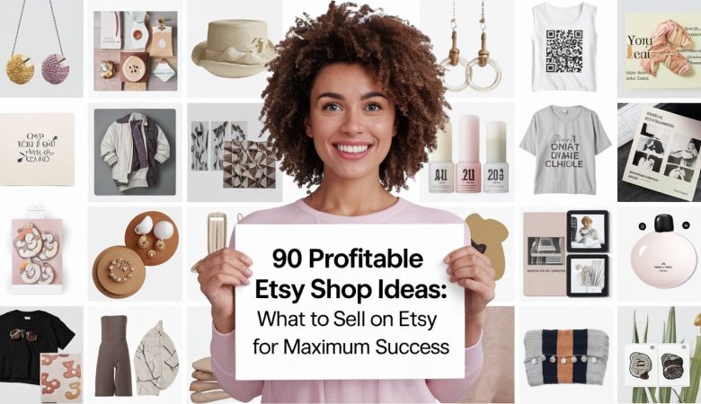 90 Profitable Etsy Shop Ideas: What to Sell on Etsy for Maximum Success